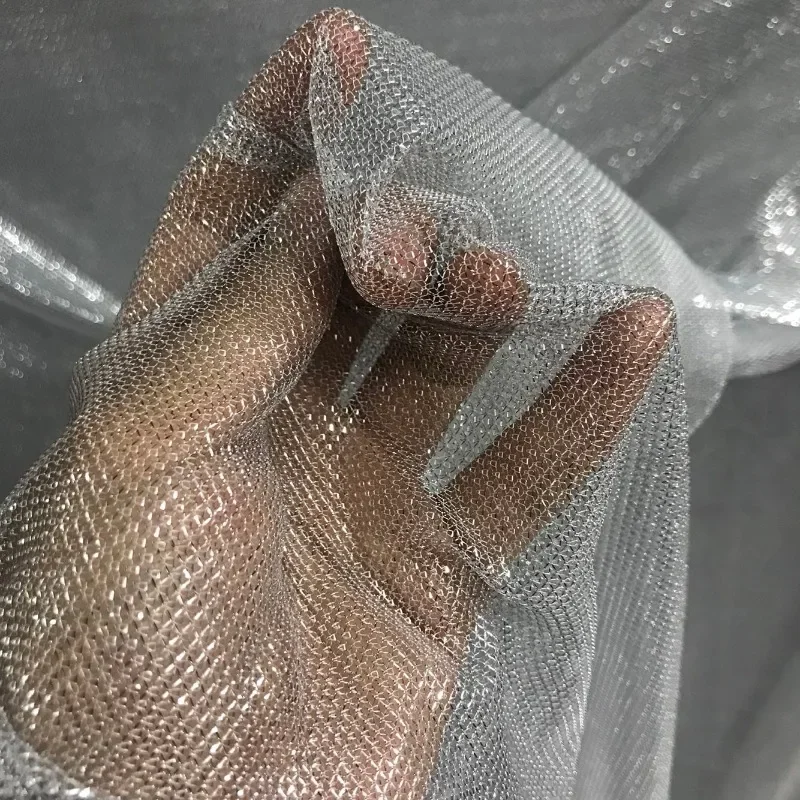 Mesh Elastic Fabric Shiny Ligh - Crystal Mesh Fabric review and price