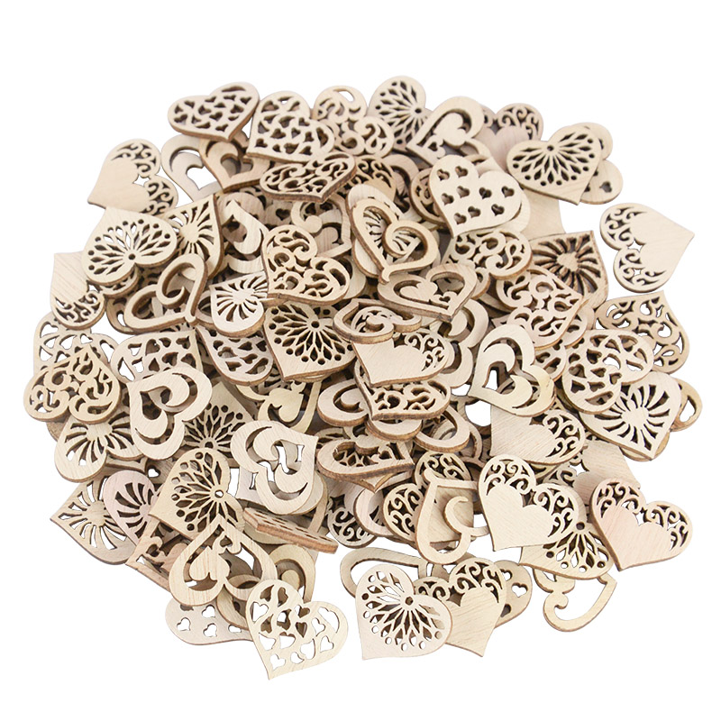 50/100pcs Hollowed Heart Patte - Embellish Craft review and price