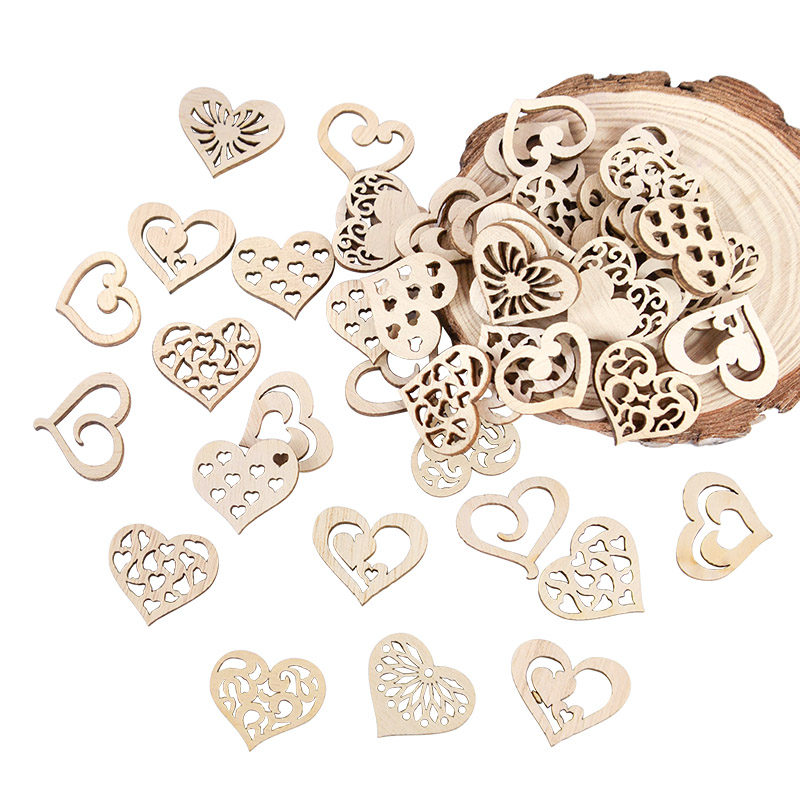 50/100pcs Hollowed Heart Patte - Embellish Craft review and price
