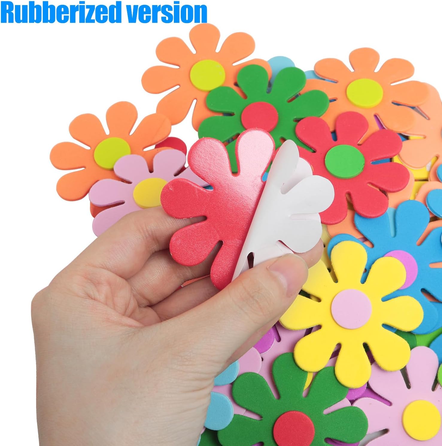3D flower foam stickers Spring - Embellish Craft review and price