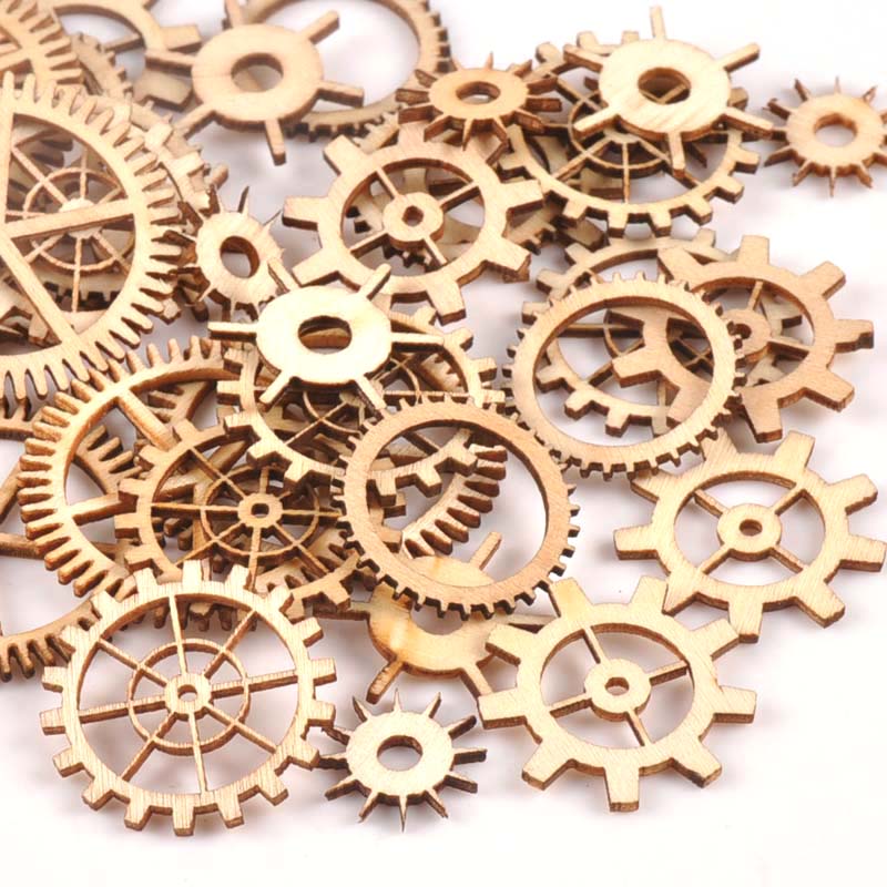 20-40mm 36pcs Unfinished Wood  - Embellish Craft review and price