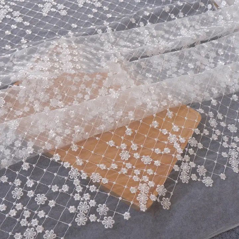 1yard polyester Water-soluble  - Crystal Mesh Fabric review and price