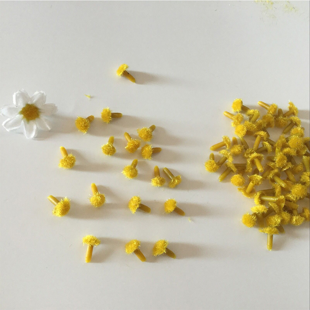 200Pcs Sunflower Stamens Simul - Embellishment Crafts review and price