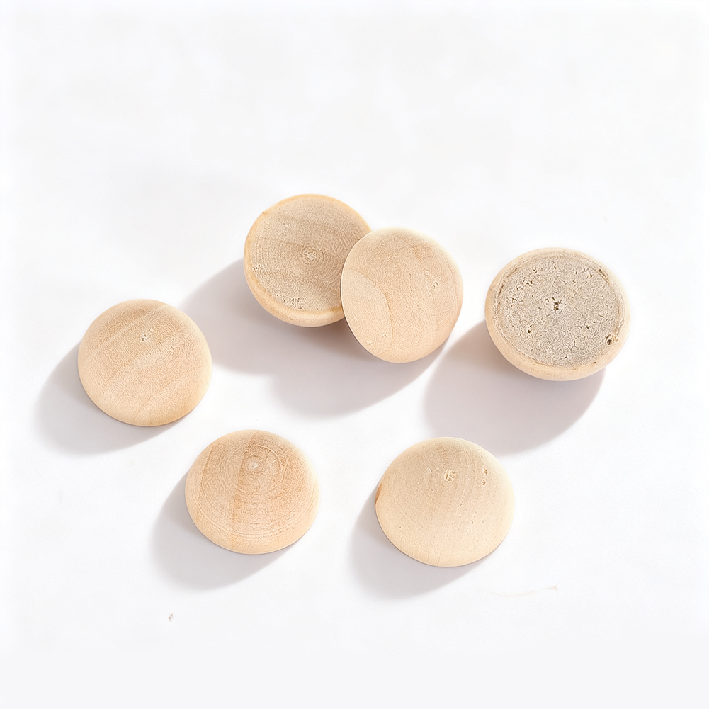 120pcs 15mm Half Wood Balls Un - Embellish Craft review and price