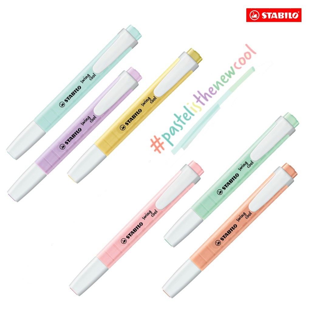 STABILO Swing Cool Pastel High - Stabilo Marker Swing Cool review and price