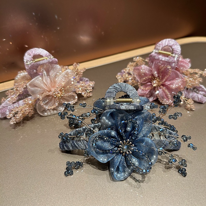 Elegant Korean Hair Accessorie - Crystal Mesh Fabric review and price