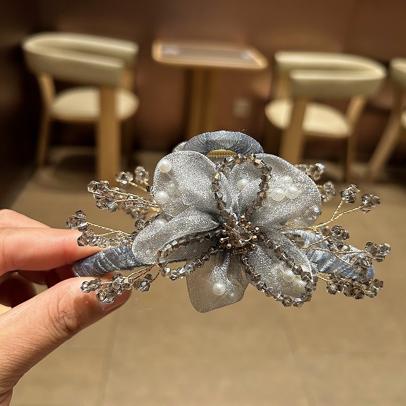 Elegant Korean Hair Accessorie - Crystal Mesh Fabric review and price