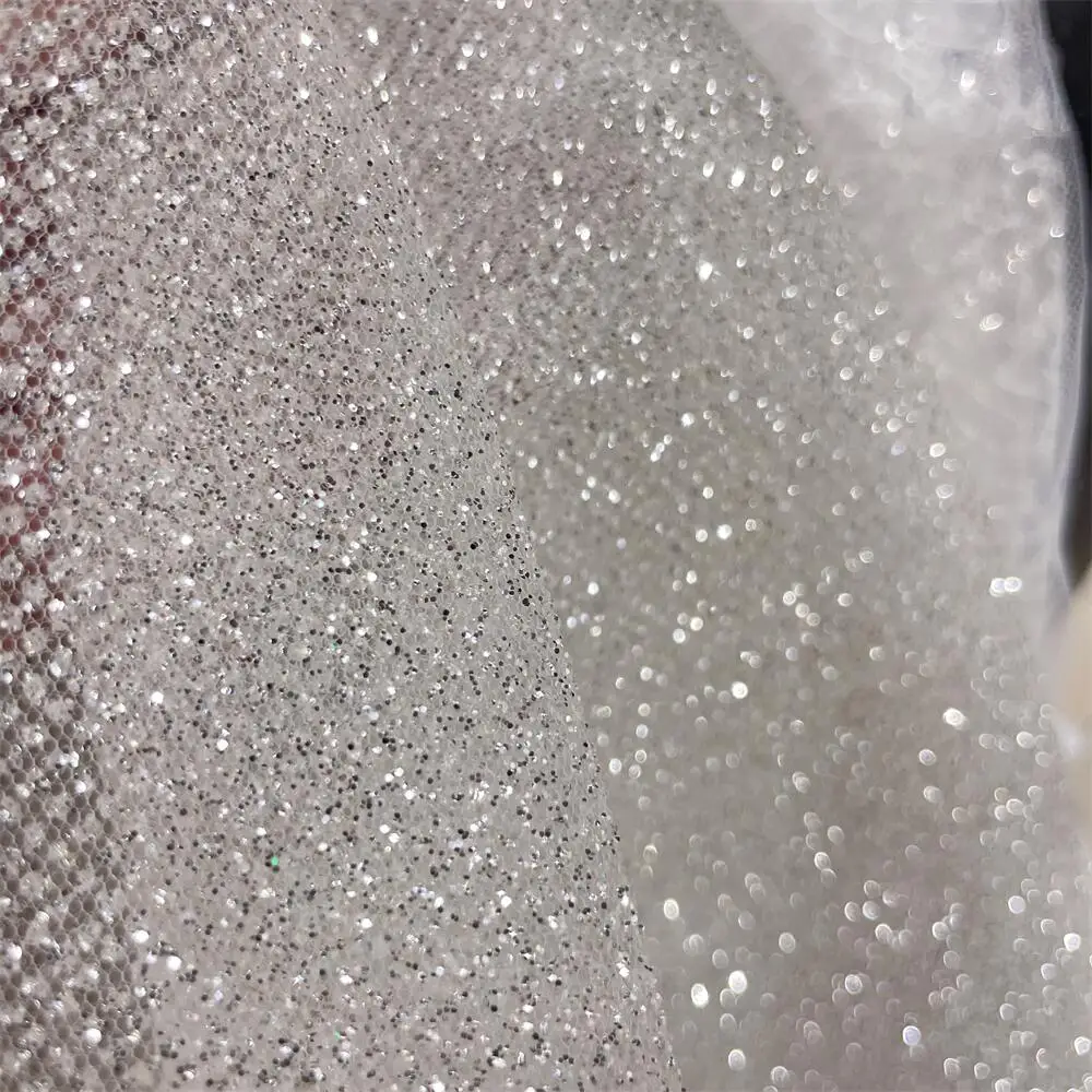 Superdensity-Silver Glitter Ne - Crystal Mesh Fabric review and price